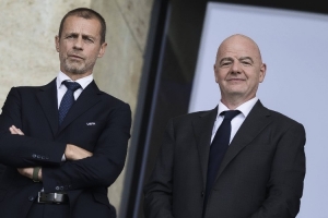 英媒：欧足联明确继续抵制FIFA赛事，中北美多国不再信任因凡蒂诺